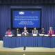A panel discusses the influence of hip-hop during the White House’s “Advancing Equity for Women and Girls of Color” forum Nov. 13, 2015.
YouTube screenshot